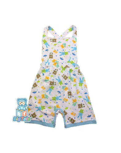 baby animals shortalls 