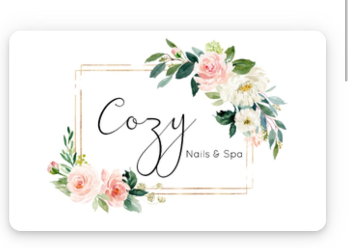 Cozy Nail and Spa Gift card