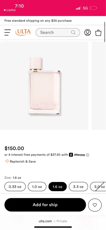 Burberry - 28 Products | Ulta Beauty