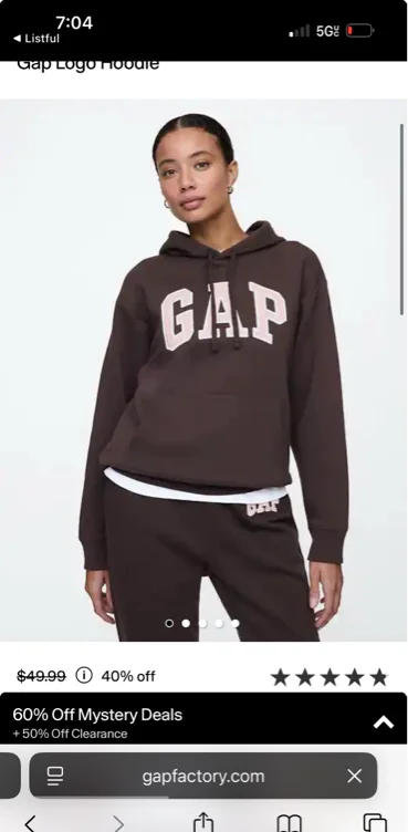Gap Logo Hoodie