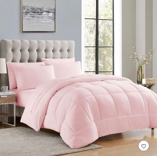 Sweet Home Collection Sweethome Collection Luxury 7-piece Comforter & Sheet Set, Blue
