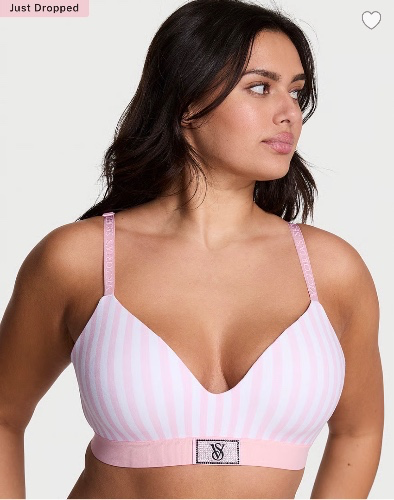 Women's Victoria's Secret Shine Patch Lightly Lined Wireless Bra