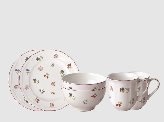 Petite Fleur Breakfast set