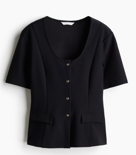 black blouse