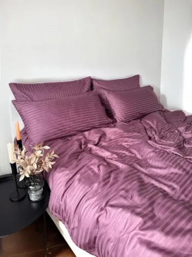 plum duvet set 