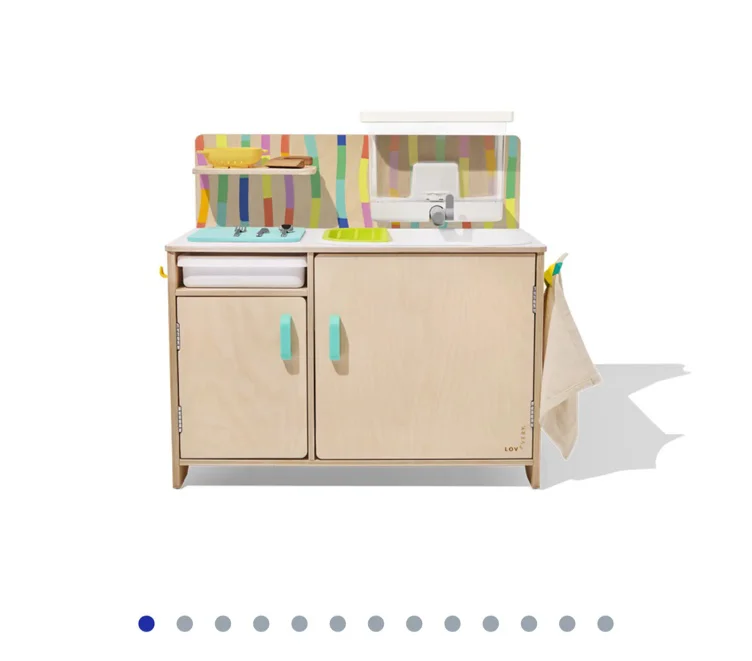 The Real Life Play Kitchen | Kids Kitchen Set | Lovevery
