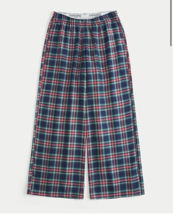 Baggy Flannel Pants