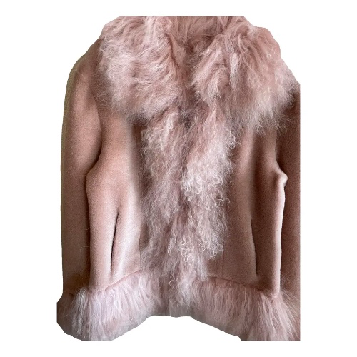 Charlotte Simone Pink Olive Coat