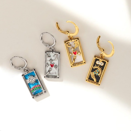 Tarrot Card Earrings