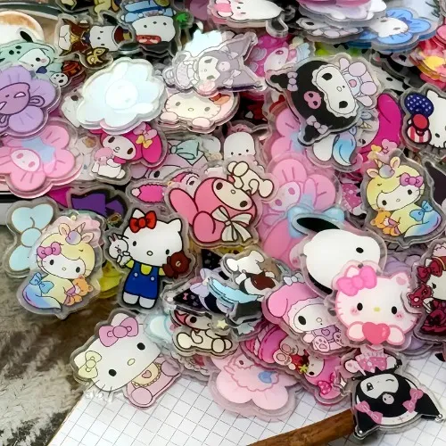     matches 10pcs acrylic double sided stickers - Temu