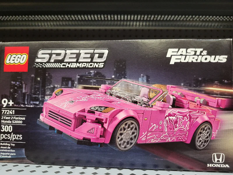 Pink Lego Car