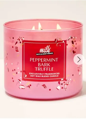 Peppermint Bark Truffle Candle