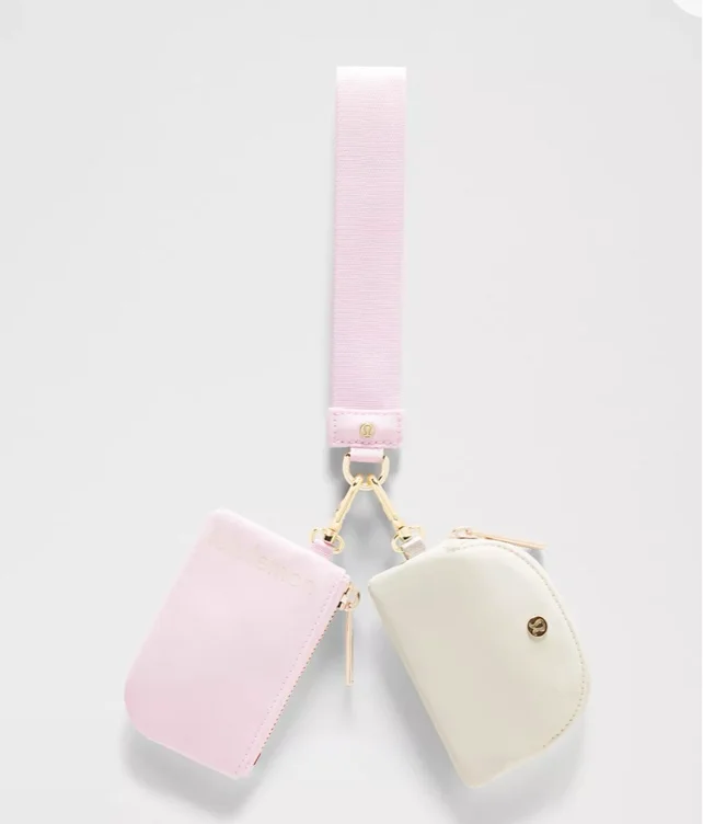 Dual Pouch Wristlet - ONE SIZE