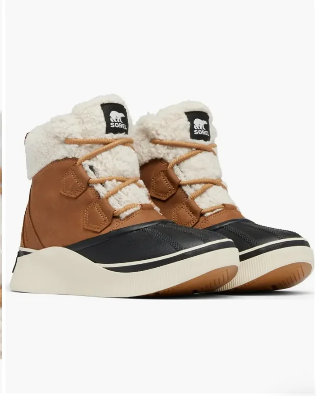 SOREL Out N About IV Chillz Waterproof (Black/Chalk) Women's Snow Shoes