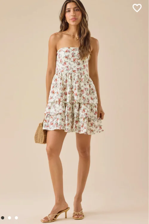 Amanda Floral Mini Dress