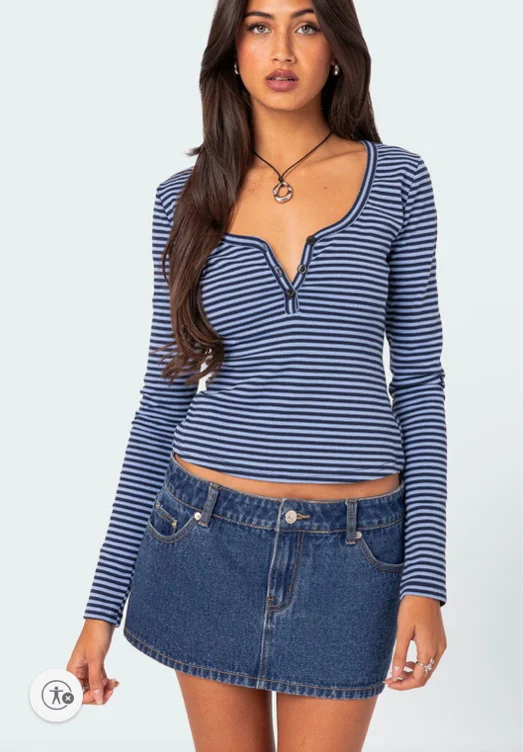Jocelyn Striped Top