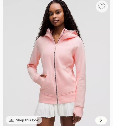 Scuba Full-Zip Hoodie - strawberry milkshake - 2
