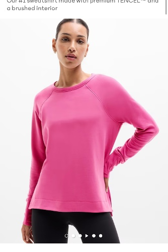 Athleta Women's Coaster Luxe Recover Sweatshirt