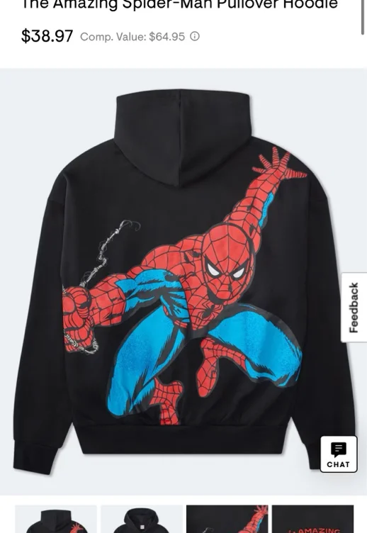 The Amazing Spider-Man Pullover Hoodie