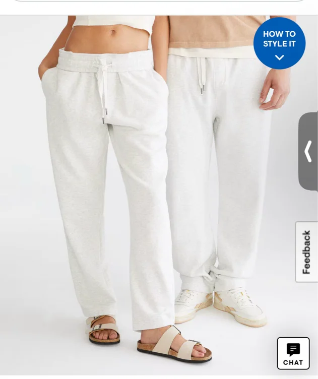Wide leg sweatpants - Aeropostale 