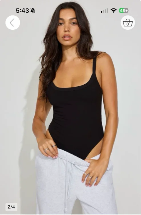 Binding Scoop Cami Bodysuit https://www.garageclothing.com/ca/p/10009994406V.html - Google Search