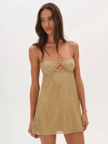 Glitter Slip Dress