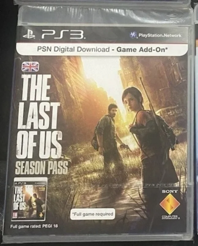 PS3 Sealed Game Lot The Last Of Us Season Pass , Battlefield 4