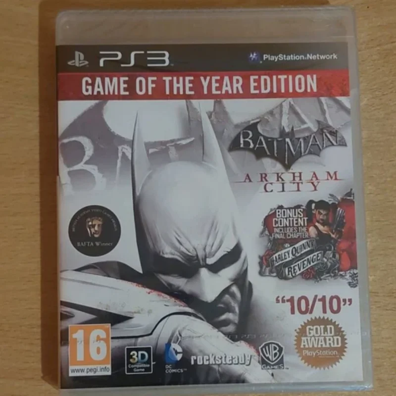 Batman Arkham City Game Of The Year Edition PS3 \u03ba\u03b1\u03b9\u03bd\u03bf\u03cd\u03c1\u03b3\u03b9\u03bf \u03c3\u03c6\u03c1\u03b1\u03b3\u03b9\u03c3\u03bc\u03ad\u03bd\u03bf