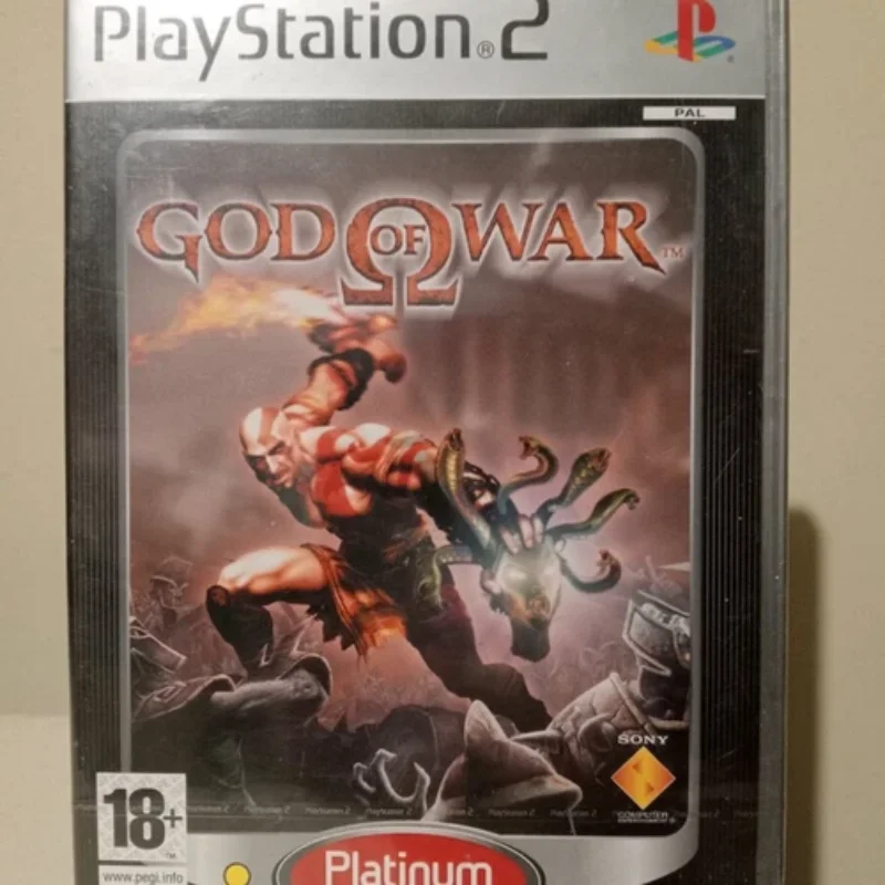 God Of War Platinum PS2 Playstation 2 \u03c3\u03c6\u03c1\u03b1\u03b3\u03b9\u03c3\u03bc\u03ad\u03bd\u03bf \u03ba\u03b1\u03b9\u03bd\u03bf\u03cd\u03c1\u03b3\u03b9\u03bf
