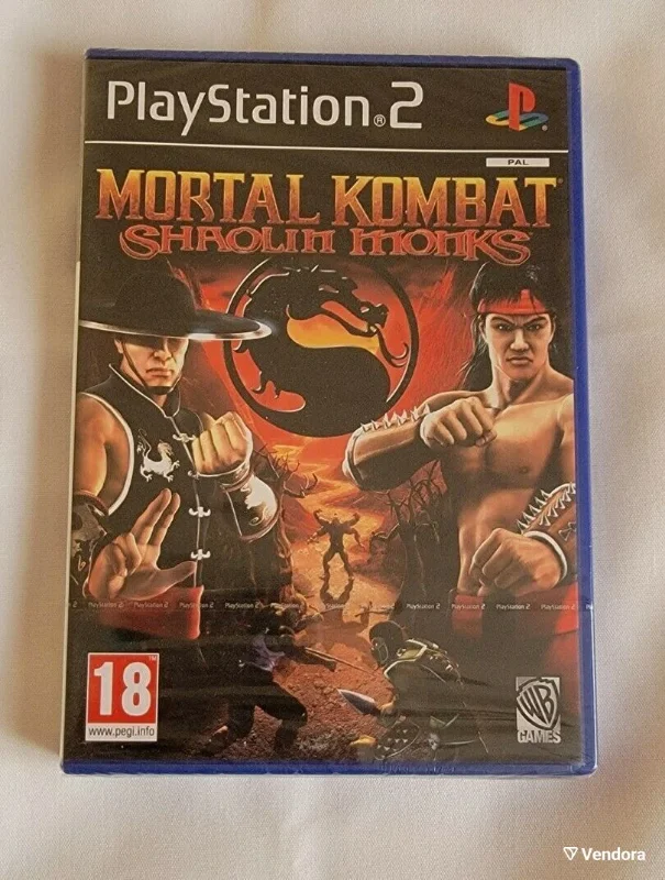 Mortal Kombat: Shaolin Monks PS2 PAL καινούργιο, εργοστασιακά σφραγισμένο