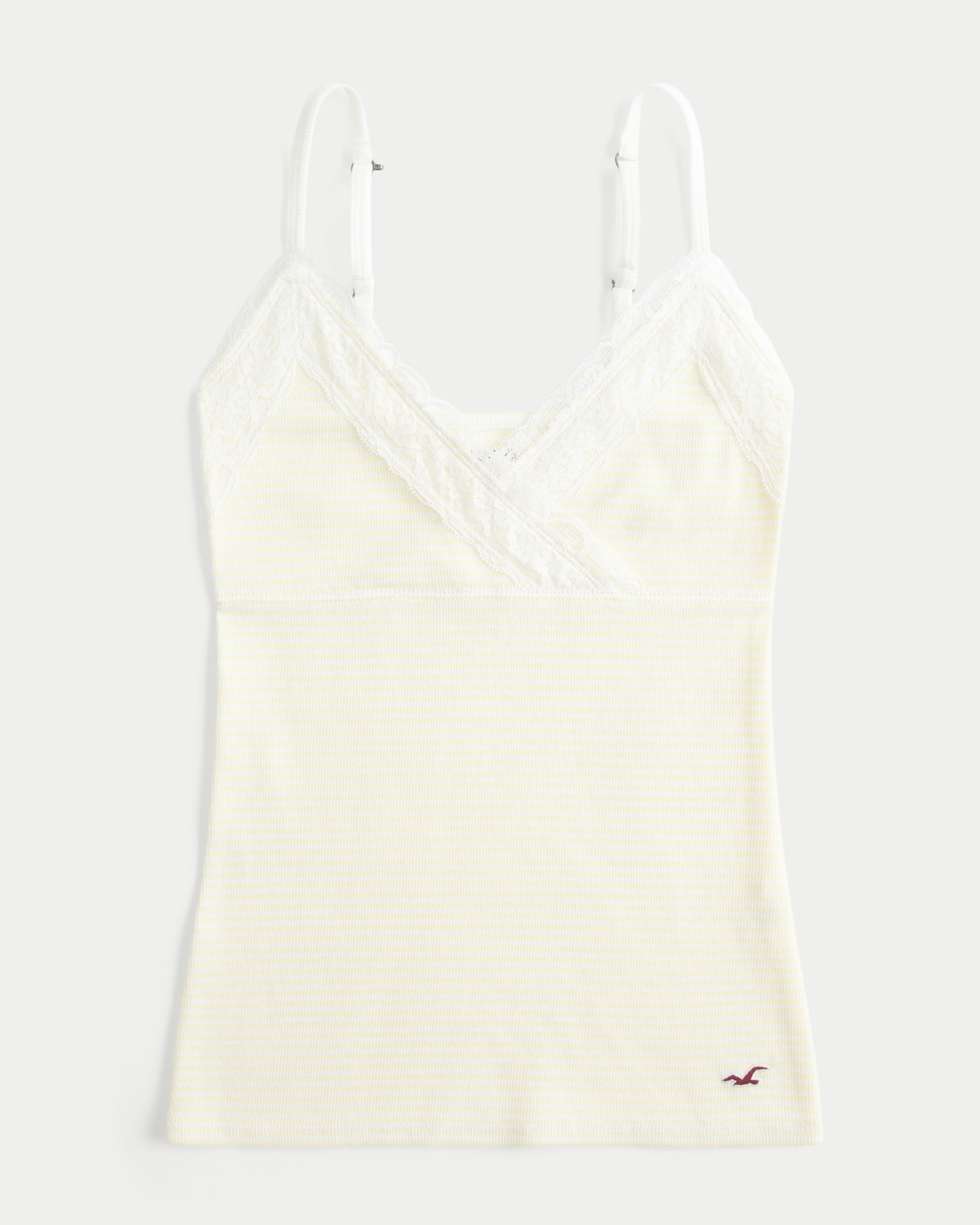 Wrap Lace Trim Layering Cami