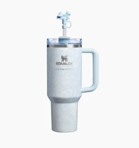 Stanley 1913 x LoveShackFancy Holiday Quencher® H2.0  FlowState™ Tumbler | 40 OZ