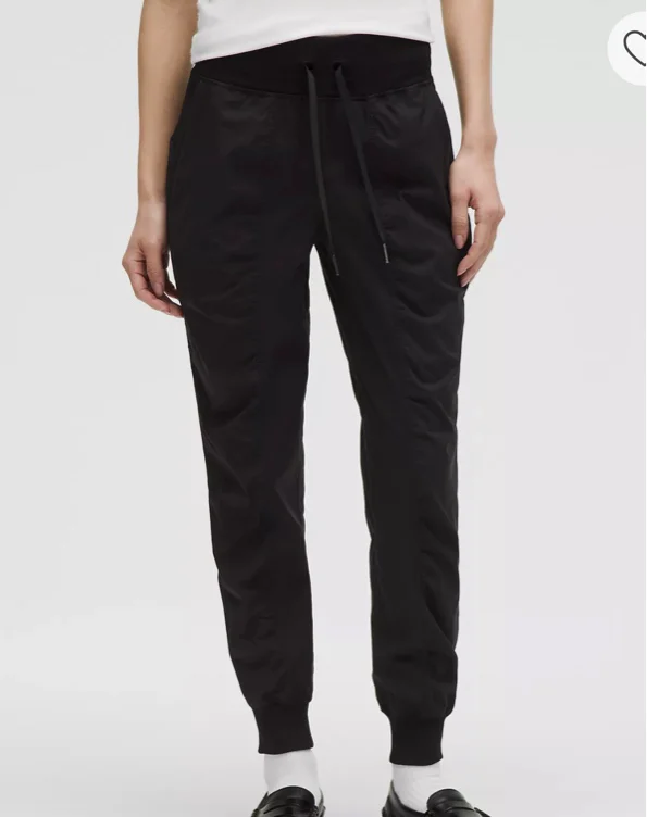 Dance Studio Mid-Rise Jogger *Full Length - White - 18