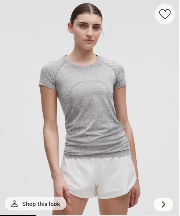 Swiftly Tech Short-Sleeve Shirt 2.0 *Hip Length - Grey - 0