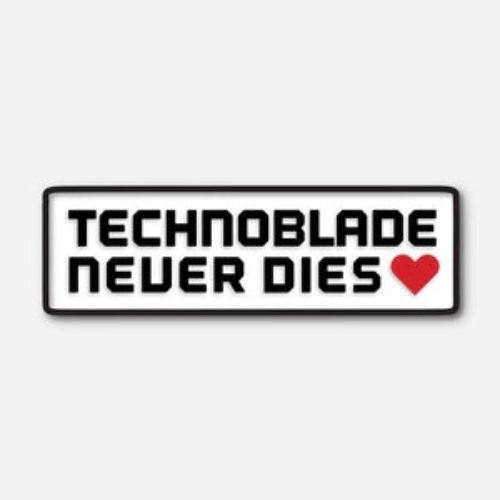 Technoblade Never Dies Enamel Pin