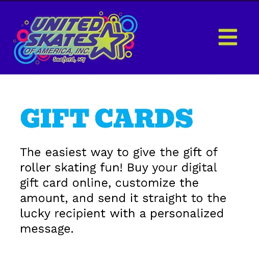 Gift Cards | United Skates of America