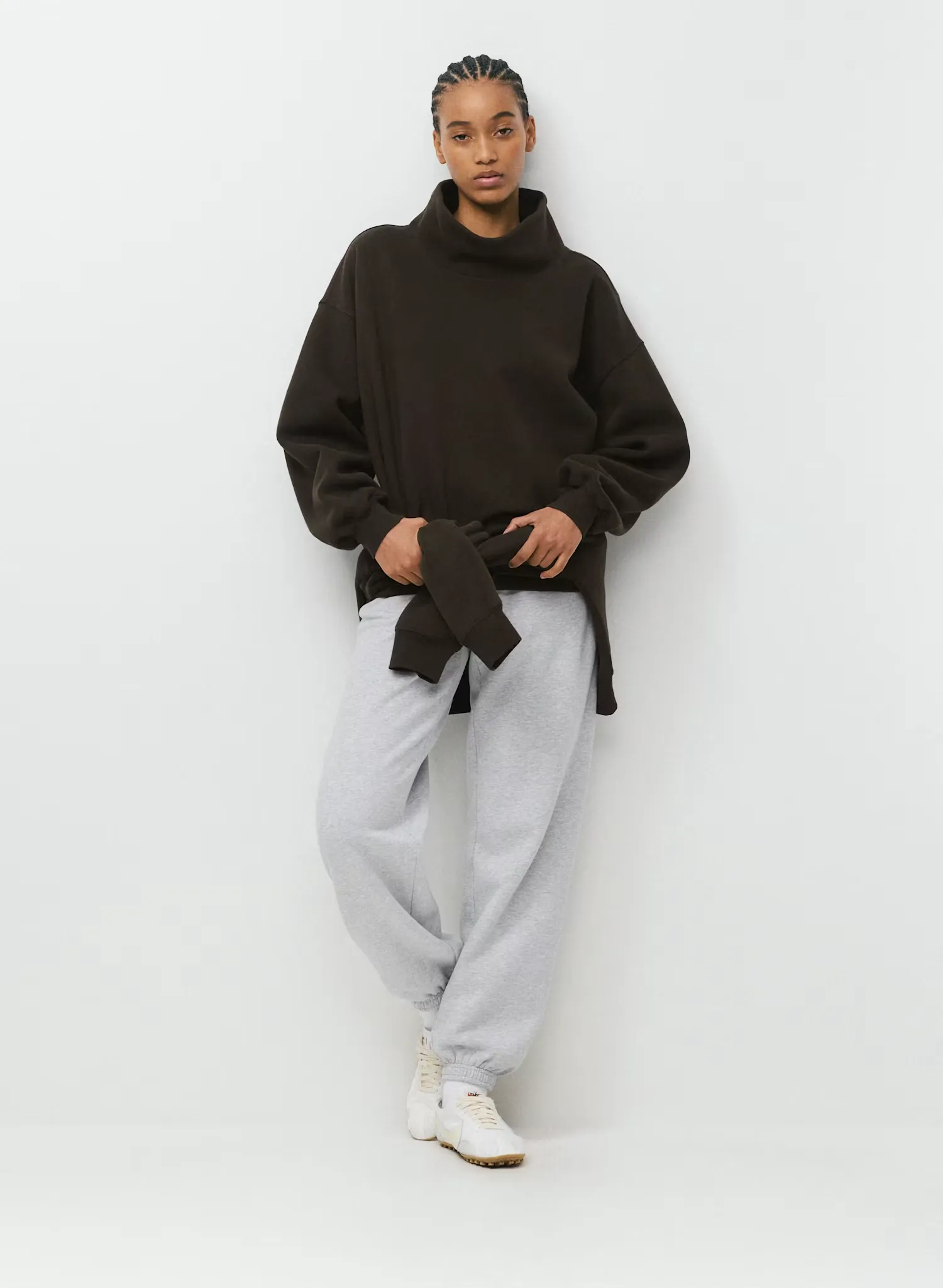 ARITZIA: Cozy Sweatfleece Mega Funnel Neck