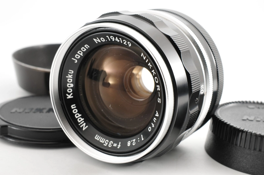 Near MINT+++ Nikon Nikkor-S Auto 35mm f/2.8 Non-Ai MF Wide Angle Lens Hood JAPAN