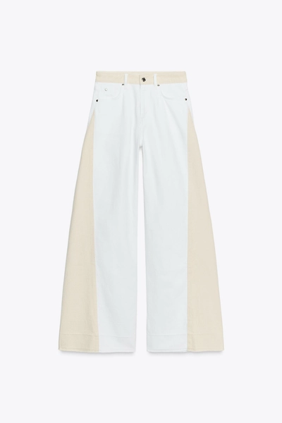 Z1975 COLOR BLOCK DENIM JEANS