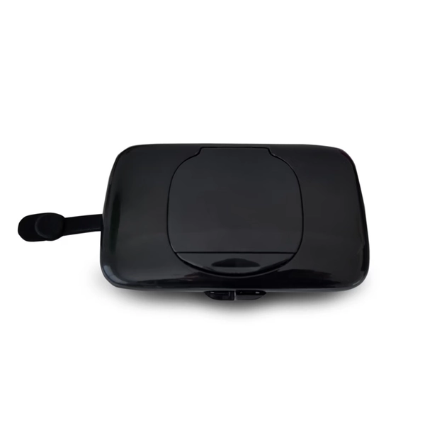 Plum On The Go Wet Wipes Case Black