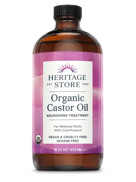 Organic Castor Oil - 16 fl. oz (480 ml)