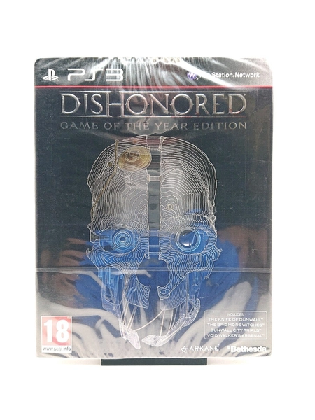 Dishonored Playstation 3 PS3 Slipcase Edition Factory Sealed