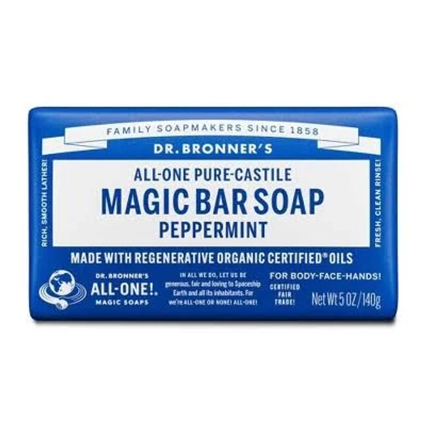 Dr Bronner's Pure Castile Bar Soap