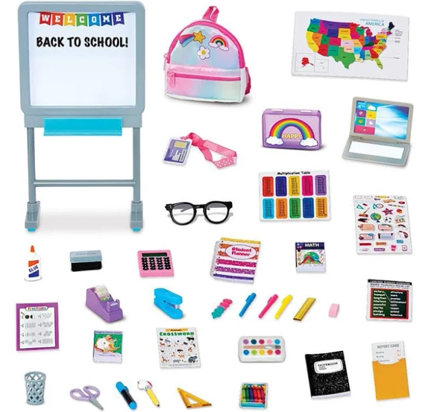 My Life As School Playset with Backpack and Accessories