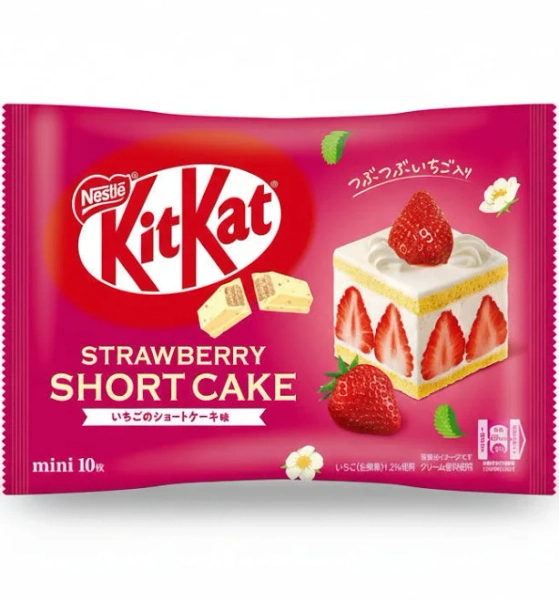 Nestle KitKat Strawberry Short Cake