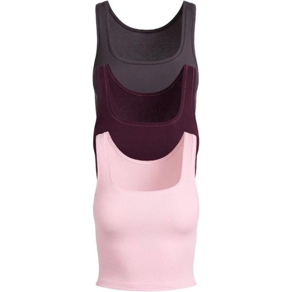 Skims Women's 3-Pack Cotton Rib Tank Tops