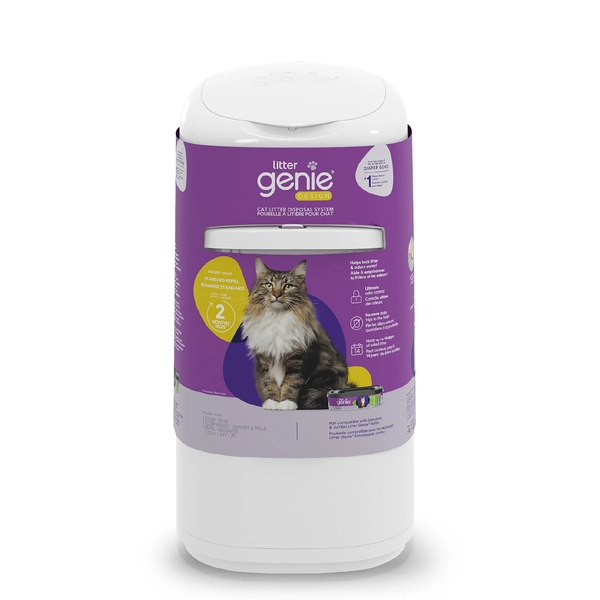 Litter Genie Design Cat Litter Disposal System - White