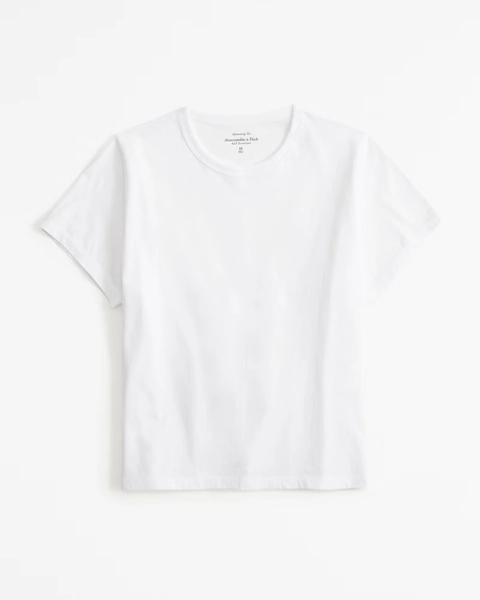 Essential Polished Body-Skimming Tee