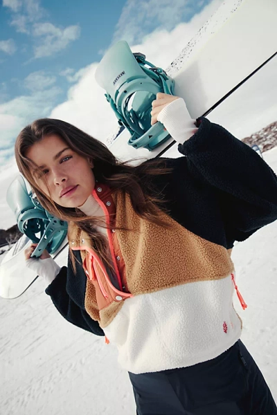 Hit The Slopes Colorblock Fleece Pullover