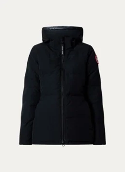 Canada Goose Chelsea gewatteerde parka met donsvulling en afneembare capuchon - Zwart - XS